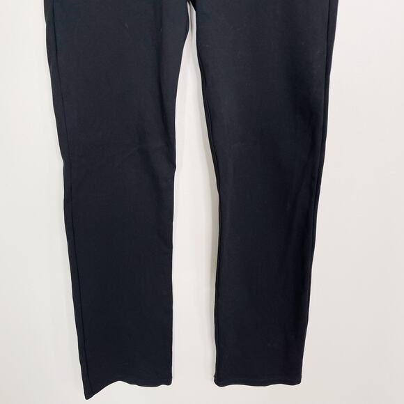 Betabrand Dress Pant Yoga Pants Black Medium Boot Cut Classic Zip Pocket Stretch - Picture 4 of 11
